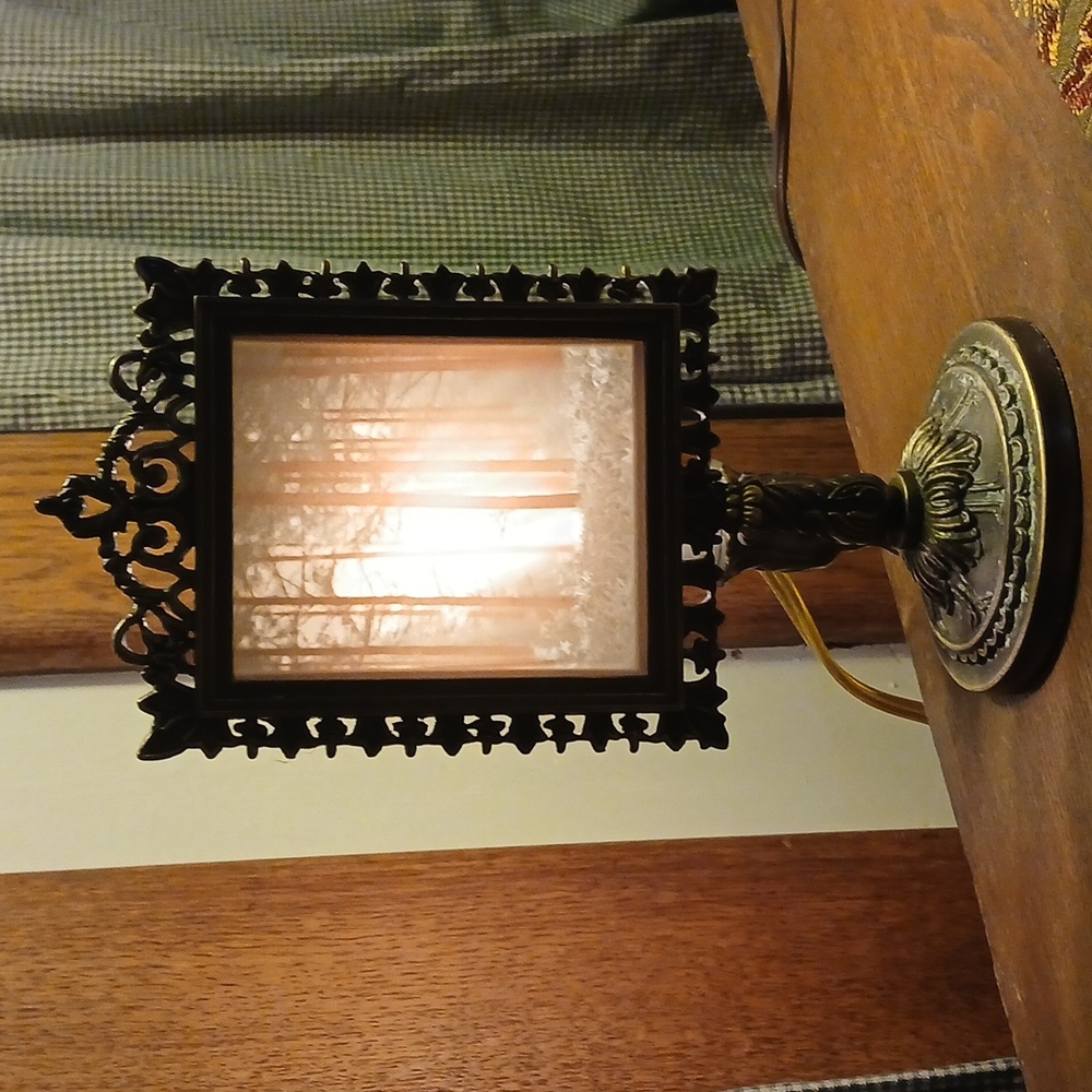 Woodland Lithograph Soft Light Lamp
